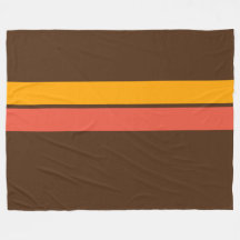 Tävla för Orange av Gult Rand på Mörk Brown