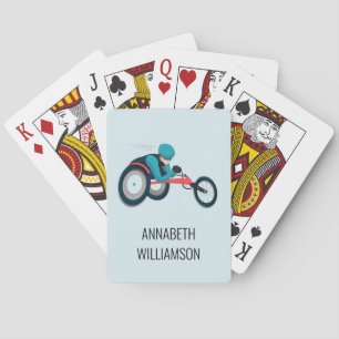 Tävla för rullstol casinokort