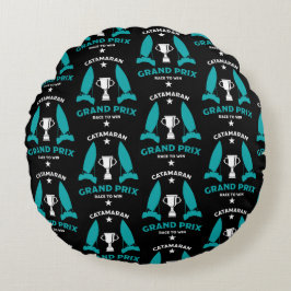 Tävla för sjöbåtar med vattentäkt rund kudde