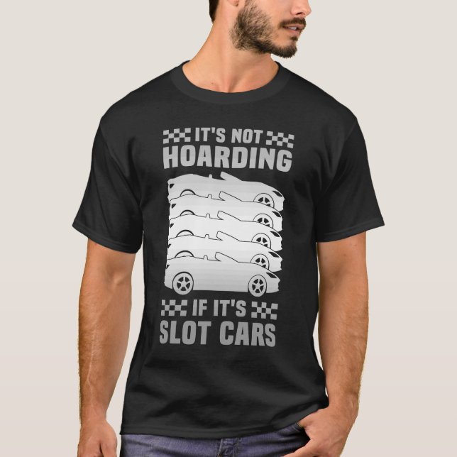 Tävla för Slotcar Collector & Slot Car T Shirt (Framsida)