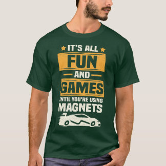 Tävla för Slotcar Racetrack-kortplats T Shirt