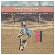 Tävla för trumma för Cheyenne RodeoCowgirl