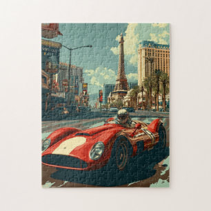tävla för vintage i Las Vegas Pussel