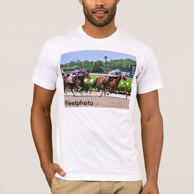 Tävla från härliga Belmont Park Tröja (Framsida)