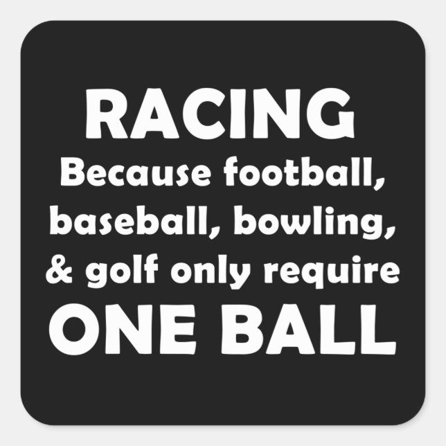 Tävla Fyrkantigt Klistermärke (Framsida)