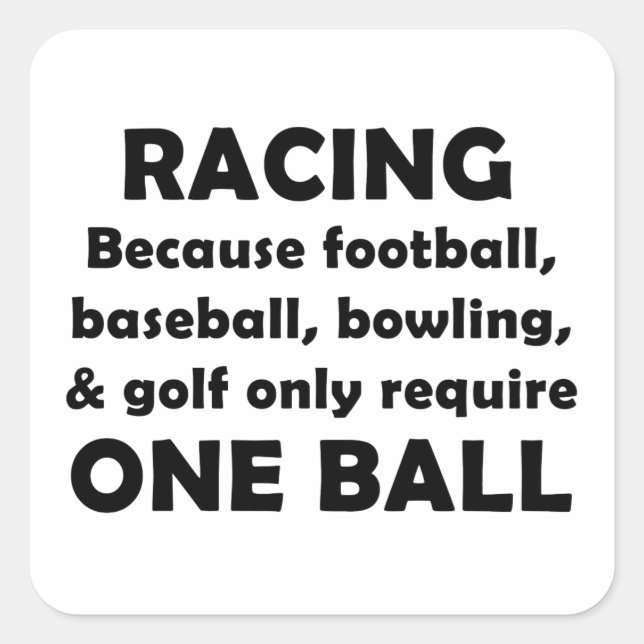 Tävla Fyrkantigt Klistermärke (Framsida)