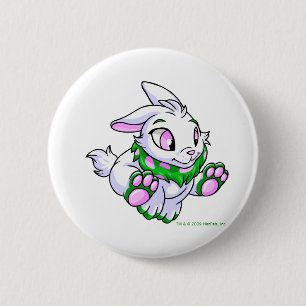 Tävla gröna Cybunny Knapp