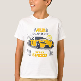 Tävla Gult T Shirt