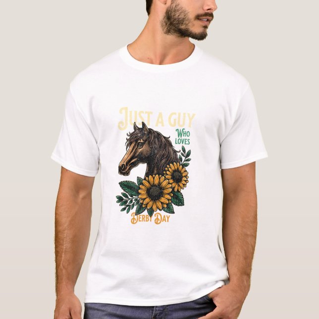 Tävla Guy WHO Kärlek Derby T Shirt (Framsida)