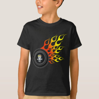 Tävla Hjulflamma T Shirt