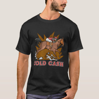 Tävla Kall Cashhoroughborn Horse Racer Boy T Shirt