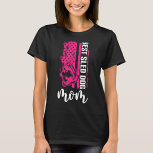 tävla med bästa slinga i mamma-sled t shirt