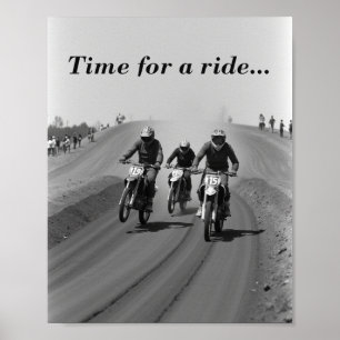 Tävla med fast spår poster