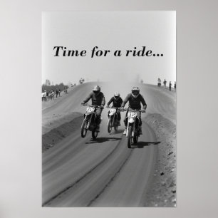 Tävla med fast spår poster