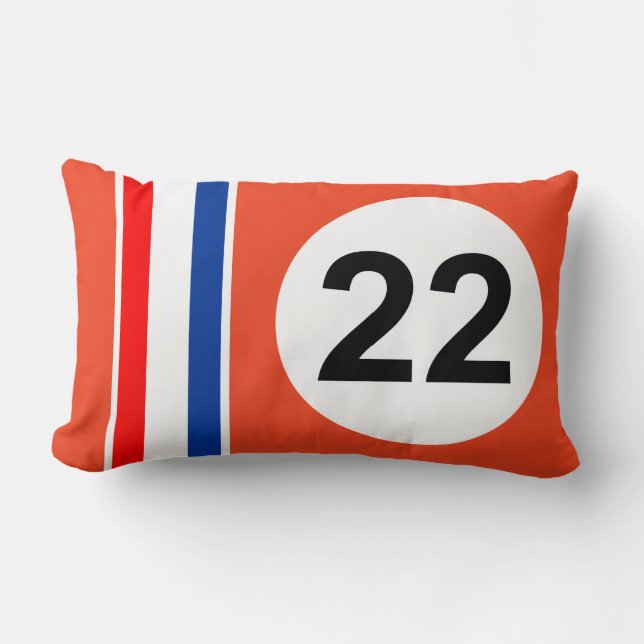Tävla nummer 22 lumbarkudde (Framsida)