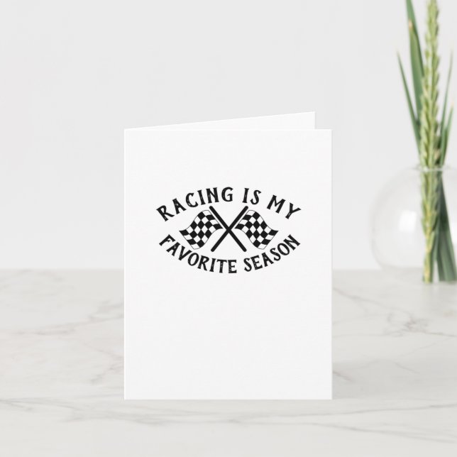 Tävla Öga - min favoritsäsong Art-märkning Kort (Framsida)