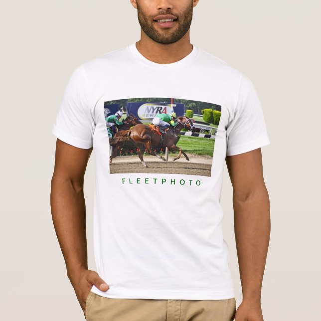 Tävla på Belmont Park T Shirt (Framsida)