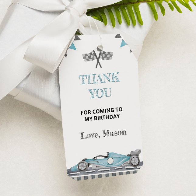 Tävla Party födelsedag Tack Märkre Presentetikett (Skapare uppladdad)