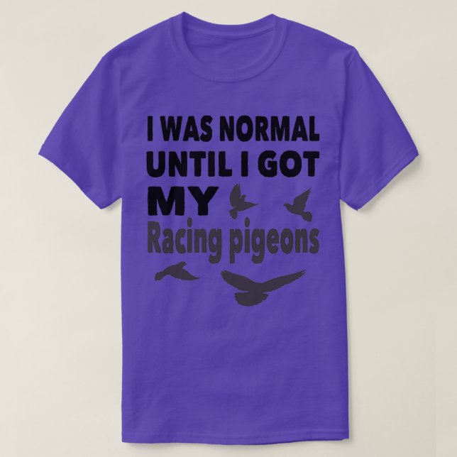 Tävla Pigeon-design T Shirt (Design framsida)