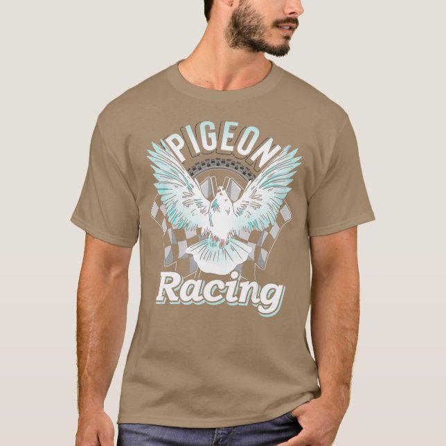 Tävla Pigeon T Shirt (Framsida)