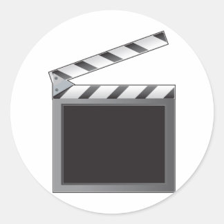 Tavla Runt Klistermärke