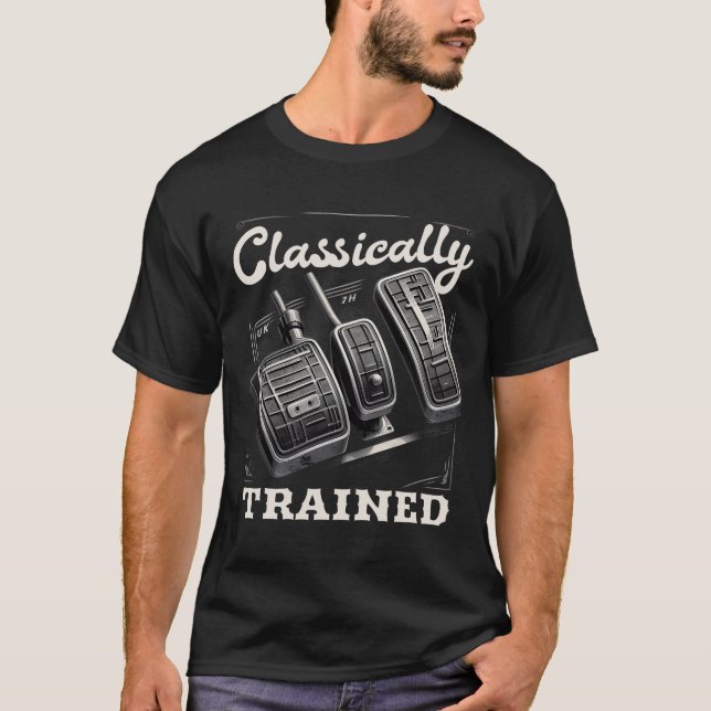 Tävla Tre injektionsnålar, klassiskt utbildade, ma T Shirt (Framsida)