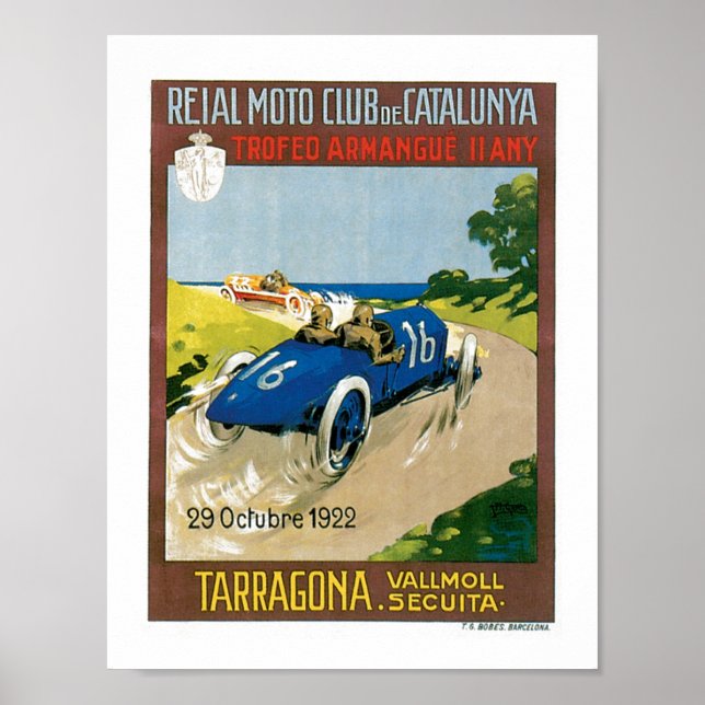 Tävla, Vintage, , Poster (Framsidan)