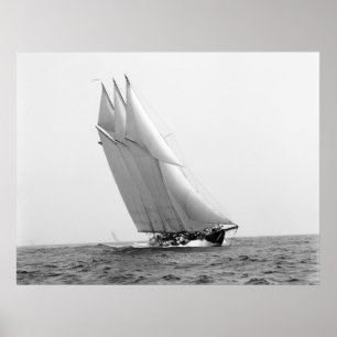 Tävla Yacht Atlantic: 1904 Poster
