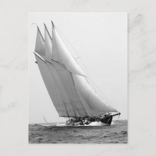Tävla Yacht Atlantic, 1904 Vykort
