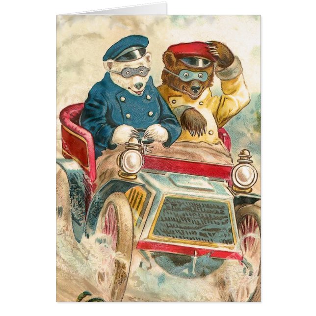 Tävlabjörnar Hälsningskort (Framsidan)