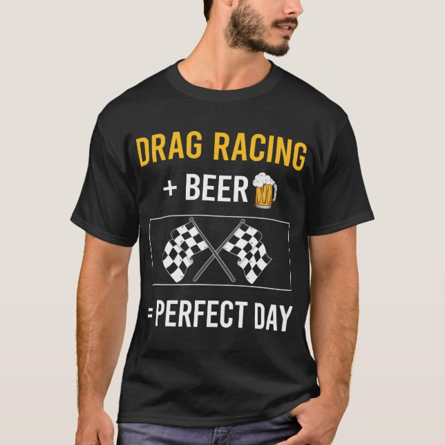 Tävlan Beer Day Drag T Shirt (Framsida)