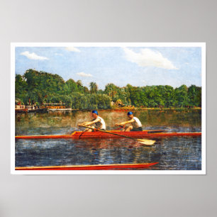 Tävlan Biglin Brothers av Thomas Eakins Poster