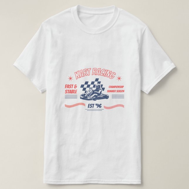 Tävlan Championship Kart - Sommarsessionen T Shirt (Design framsida)