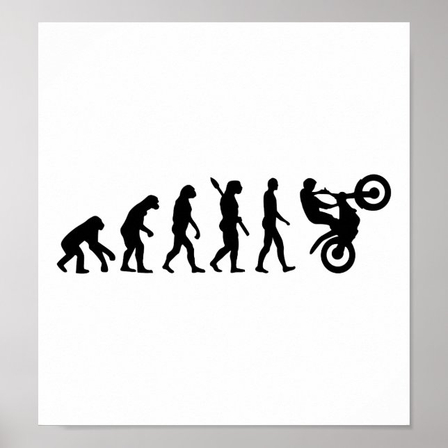 Tävlan Evolution Motocross Poster (Framsidan)