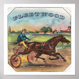 Tävlan Fleetwood Vintage Horse Poster