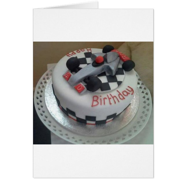 tävlan grattis på födelsedagen hälsningskort (Framsidan)