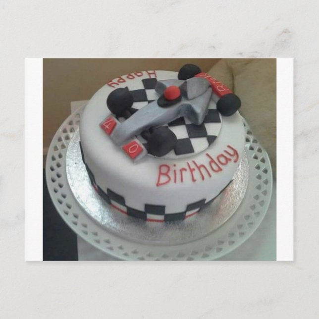 tävlan grattis på födelsedagen vykort (Framsida)