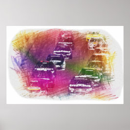 Tävlan Memorial Day Helg Poster