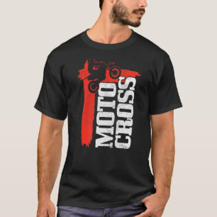 Tävlan Motocross Dirt Bike Motox Motorcycle Enduro T Shirt