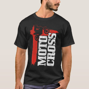 Tävlan Motocross Dirt Bike Motox Motorcycle Enduro T Shirt