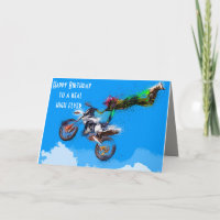 Tävlan Motocross Motorcycle Birthday