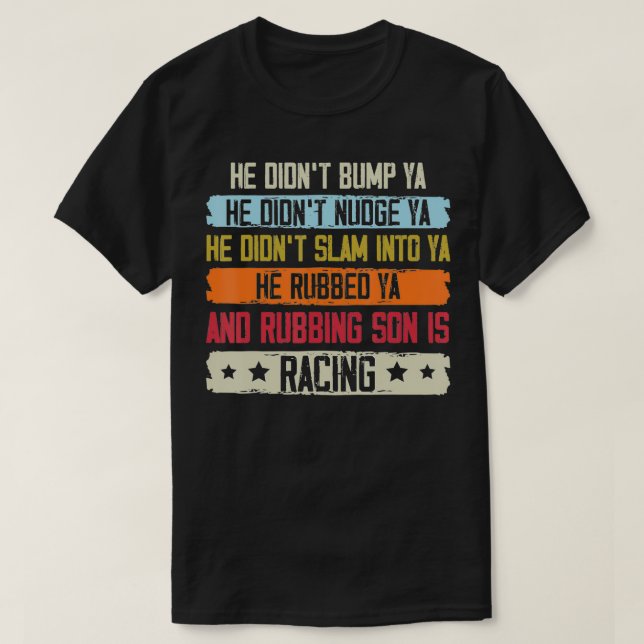 Tävlan Sprint Carar Speedway Racer (ung. smart spå T Shirt (Design framsida)