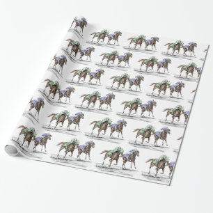 Tävlan Thoroughborn Horses Presentpapper