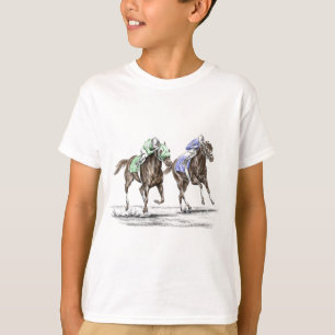 Tävlan Thoroughborn Horses T-shirt