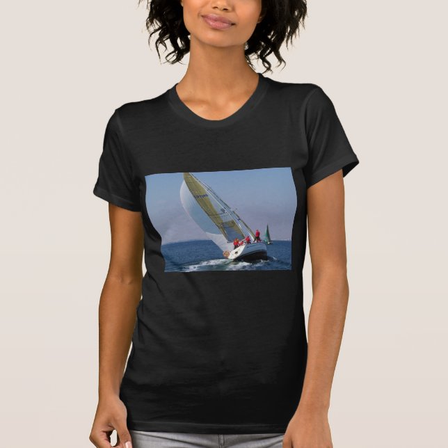 Tävlan Yacht på menyn Mar T Shirt (Framsida)