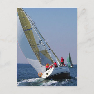 Tävlan Yacht på menyn Mar Vykort