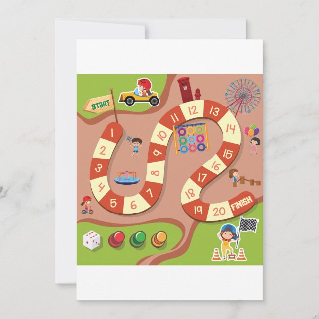 Tävlans spel inbjudningar (Framsida)