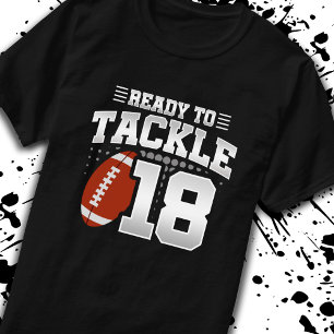 Tävling 18:e födelsedag 18 år Par-årsdag T Shirt