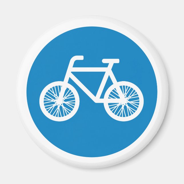 Tävling a-cykel magnet (Framsidan)