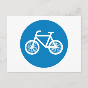 Tävling a-cykel vykort